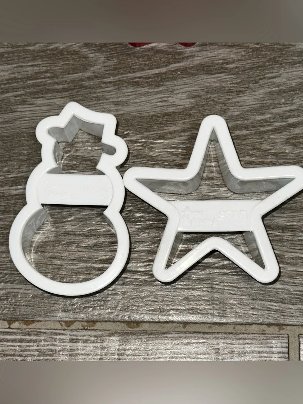 Vintage Acme Christmas Cookie Cutters Bell Tree Snowman Star Gingerbread Man